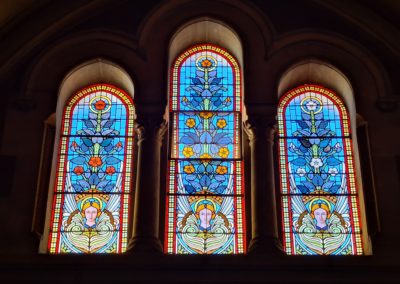 Vitraux arrière-choeur de l'église des dominicains de Marseille